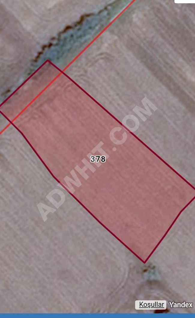 A piece of land for sale in the village of Ertugrul, Luleburgaz, Kirklareli