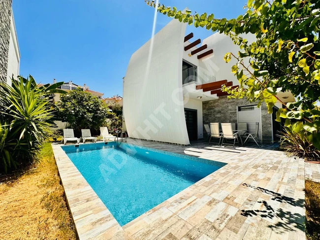 SAFIR Villa with a private pool and sea view