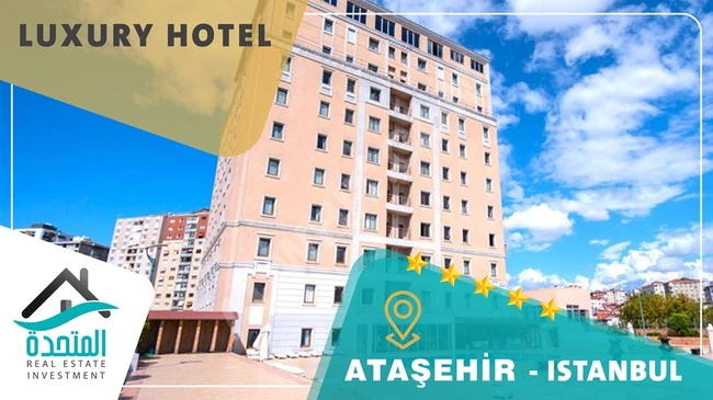 5-star hotel for sale in Finance City, Ataşehir - Golden investment opportunity