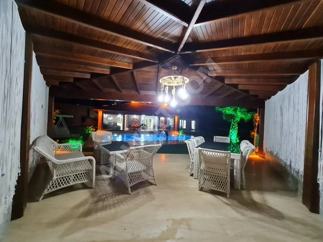 Yıllık kiralık özel havuzlu eşyalı villa