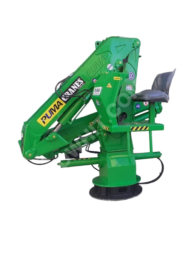 PumaCrane 1-3 Ton Deniz Knuckle Boom Güverte Hidrolik Vinç