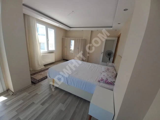 1 minute from IBB Sosyal Tesisleri Metrobus 3 +1 Furnished Flat