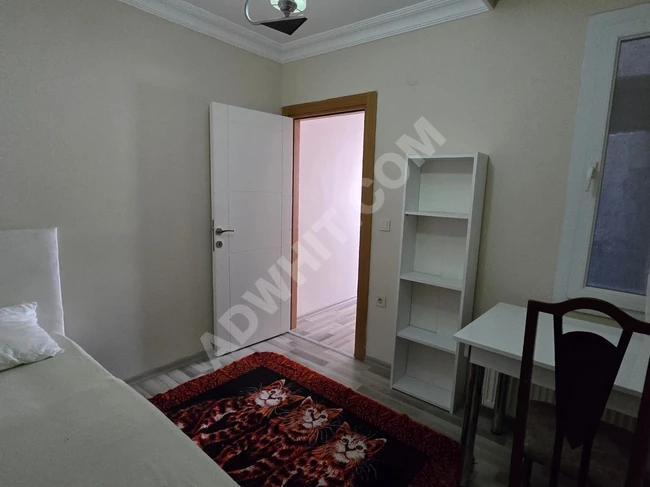 1 minute from IBB Sosyal Tesisleri Metrobus 3 +1 Furnished Flat