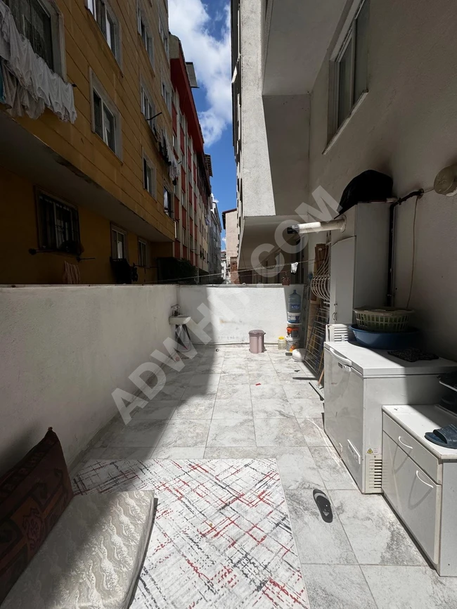 Neighbor to Doğan Araslı. 2+1 garden floor apartment with high rental income!