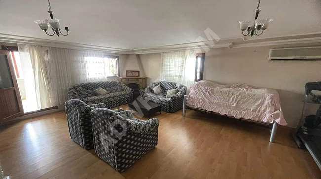 Kiralık  yarlı eşyalı dubleks daire