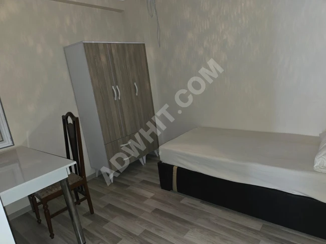 Aylık kiralık İki odalı ve salonlu daire