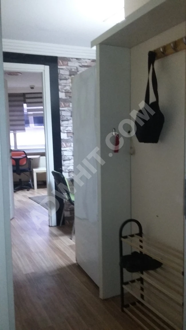 Furnished 1+1 apartment for rent for two people in Kadikoy