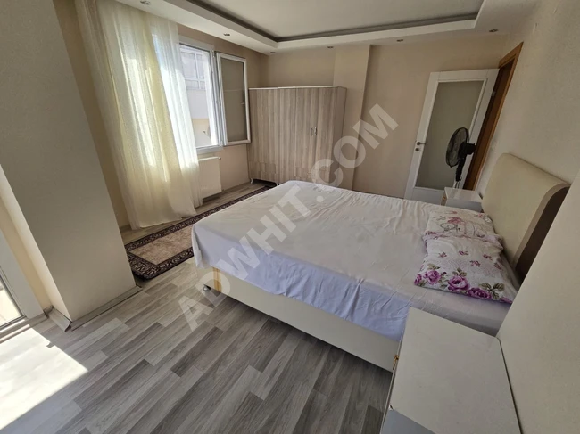 Aylık kiralık İki odalı ve salonlu daire