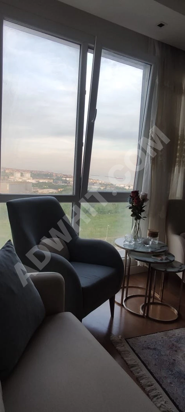 Aylık kiralık 2 odalı ve salonlu daire