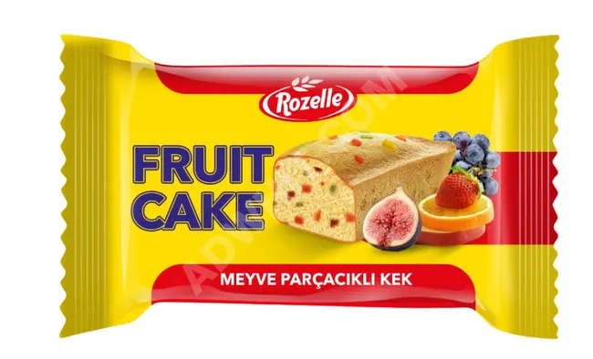 Fruit cake with excellent taste and quality