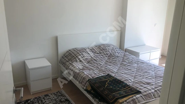 Yıllık kiralık eşyalı iki odalı ve salonlu daire