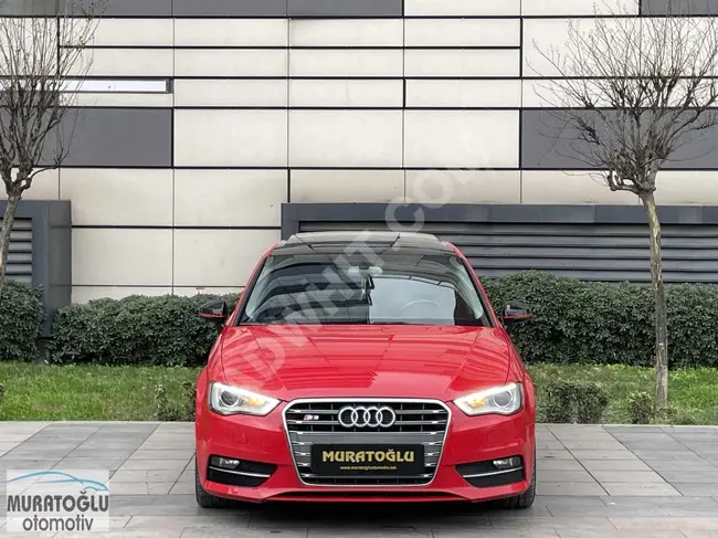 MURATOĞLU__2014 AUDI A3 *SLİNE*ZENON*3KOL*CAMTAVAN*LED*RECORE