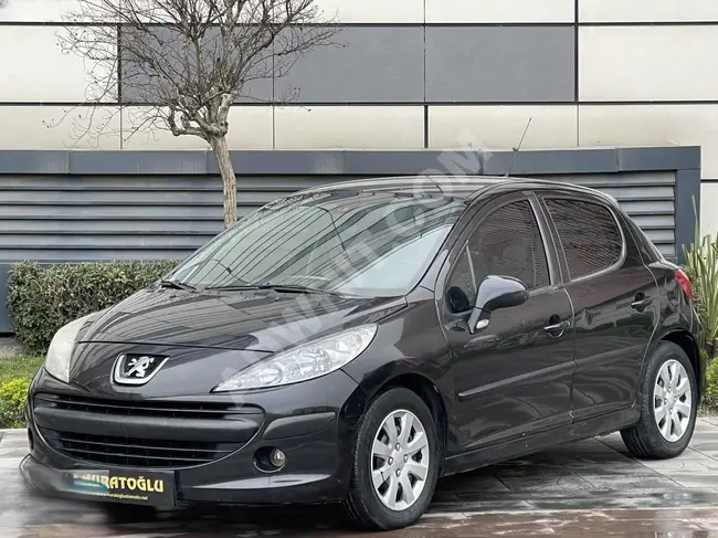 2008 Peugeot 207 Diesel with digital air conditioning, no expenses, from Muratoğlu