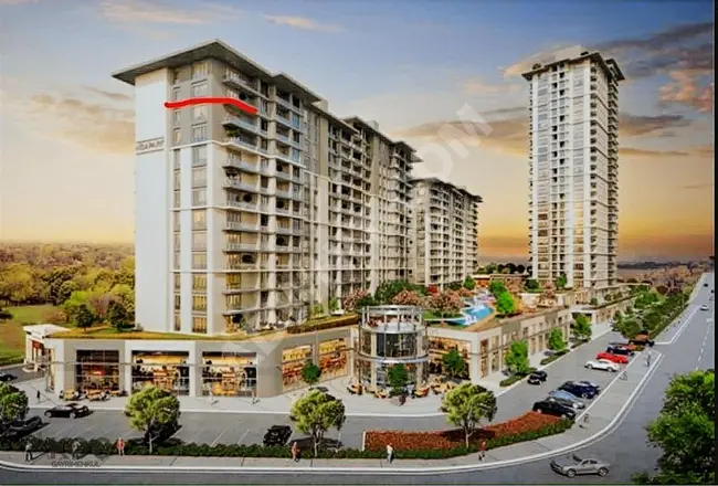 BAŞAKŞEHİR NİDAPARK E BLOK 4+1 227 M² SATILIK DAİRE ÜÇ CEPHE