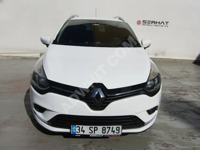 Renault Clio 2017 model Sport Tourer 1.5 DCI Touch EDC 90 HP-117,000 km*