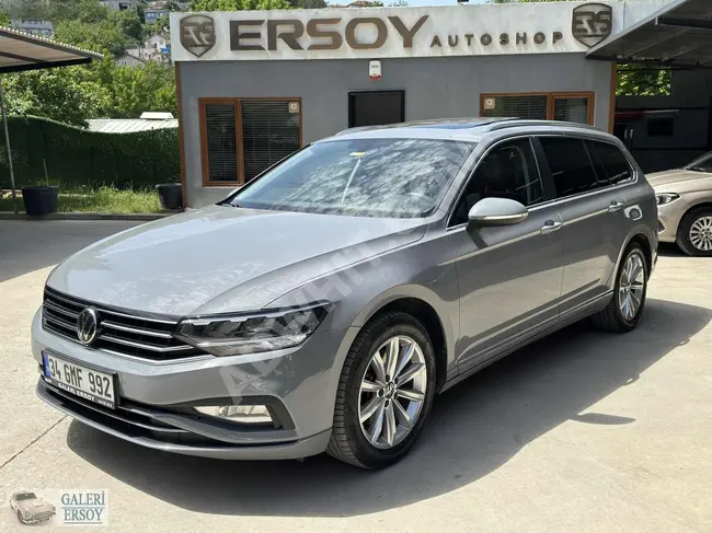 From Ersoy Exhibition: 2023 Volkswagen Passat Business with Electric Panoramic Roof without Paint