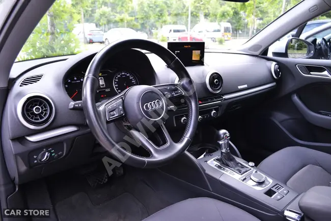 Audi A3 * Model 2016 89000 km, gasoline-automatic, rearview camera