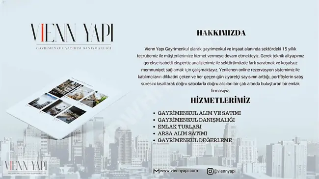 A unique villa - 50% payment by Vieen Yapı Real Estate, with the remainder payable in 12 monthly installments