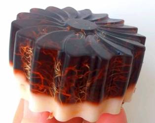Musk and amber soap