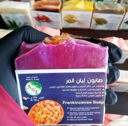 Myrrh frankincense soap is a natural skin care soap