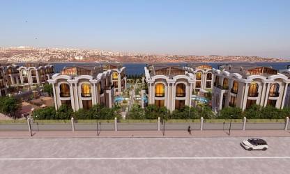 Villa in a villas project with an engineering design that suggests high luxury