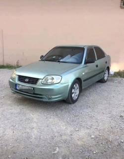 سيارة هونداي اكسنت موديل 2005 مستعملة للبيع