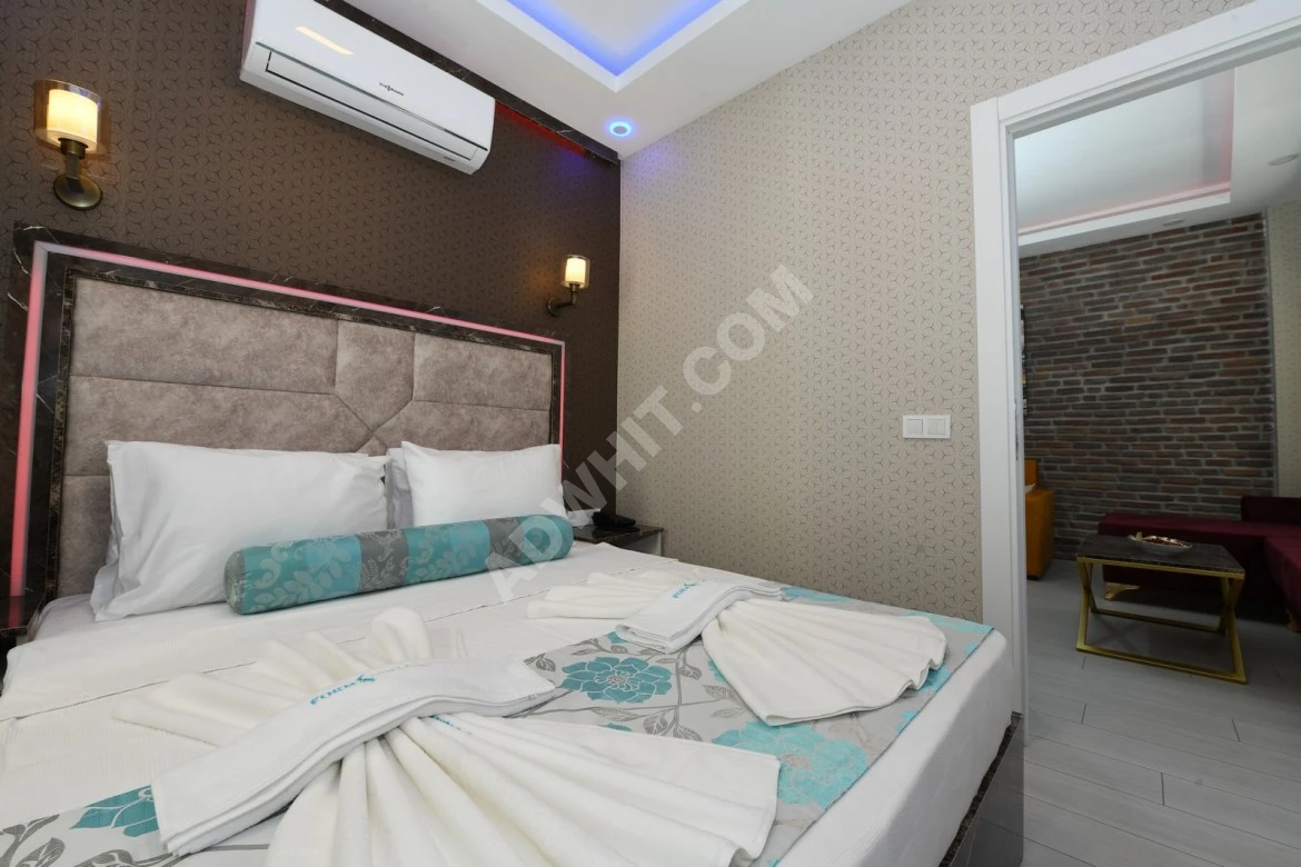 Luxurious hotel apartments {2+1} for rent in Sisli / Istanbul, on the