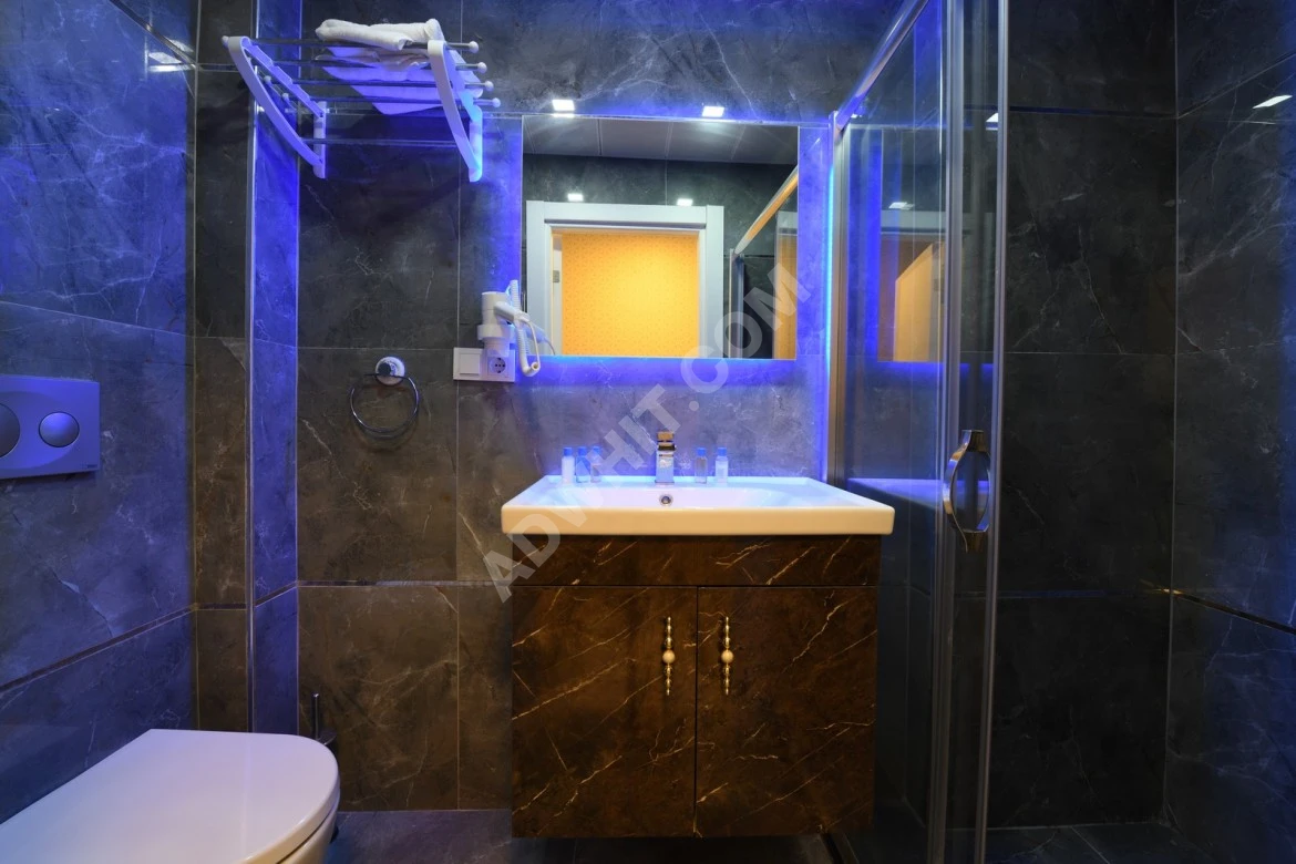 Luxurious hotel apartments {2+1} for rent in Sisli / Istanbul, on the