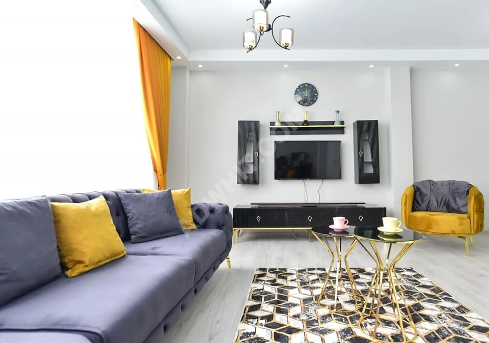 Luxurious furnished apartment (3 + 1) for rent in Sisli Nisantasi