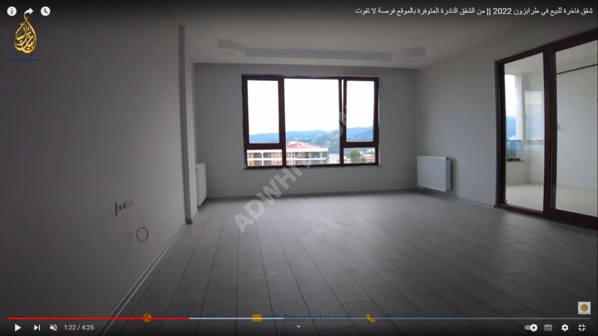 Luxury apartments for sale in Trabzon 2023 One of the rare