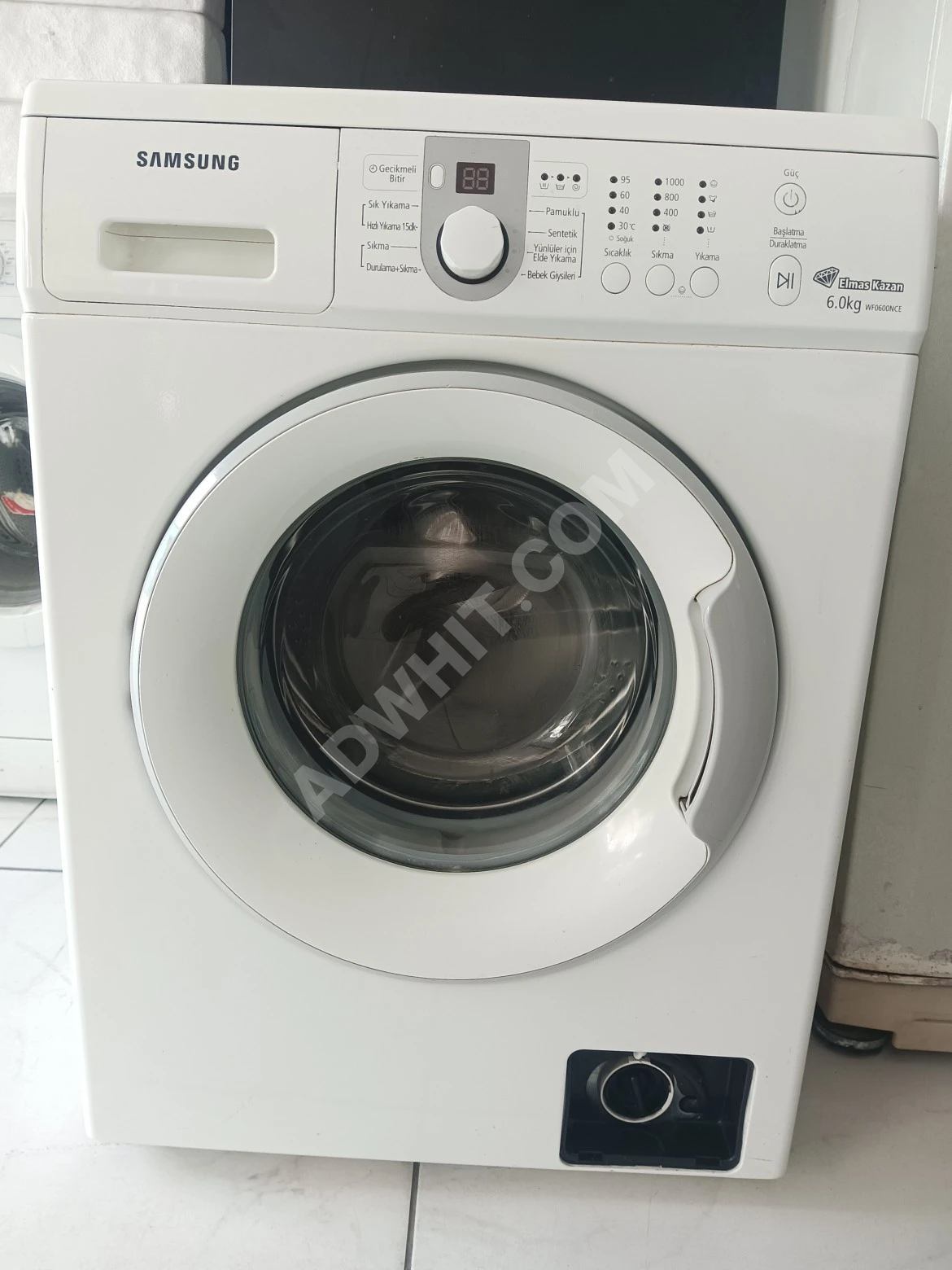 6 kg Samsung washing machine Price 1,600 Turkish Lira Adwhit Turkey