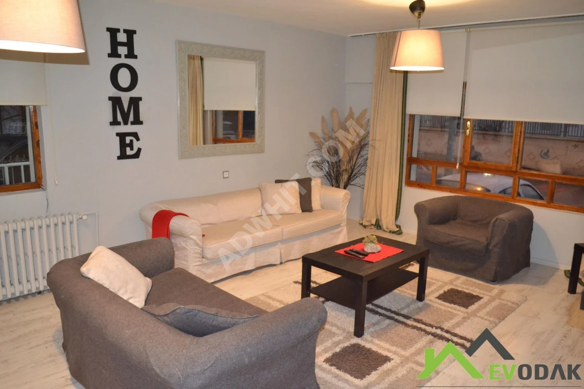 A new furnished apartment for weekly rent in Ankara, Balgat Cankaya