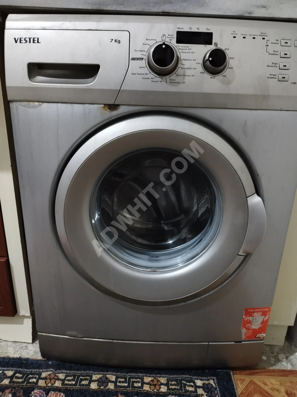 vestel 7kg washing machine