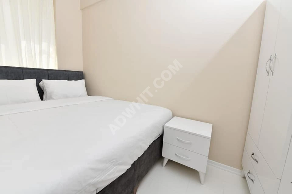 Announcement of furnished apartments in Istanbul, Sisli Osman, with two