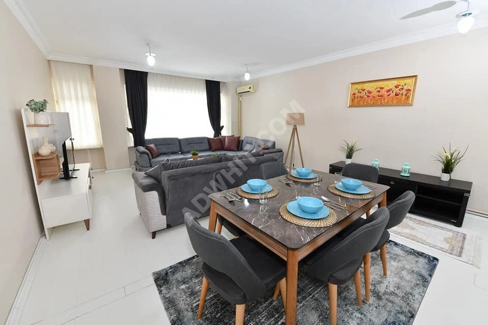 Announcement of furnished apartments in Istanbul, Sisli Osman, with two