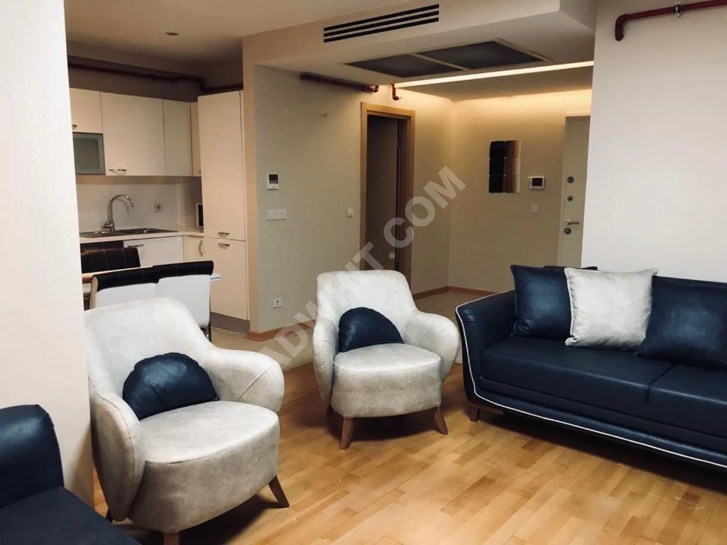 Hotel apartments in Taksim for daily and monthly rent, three rooms and