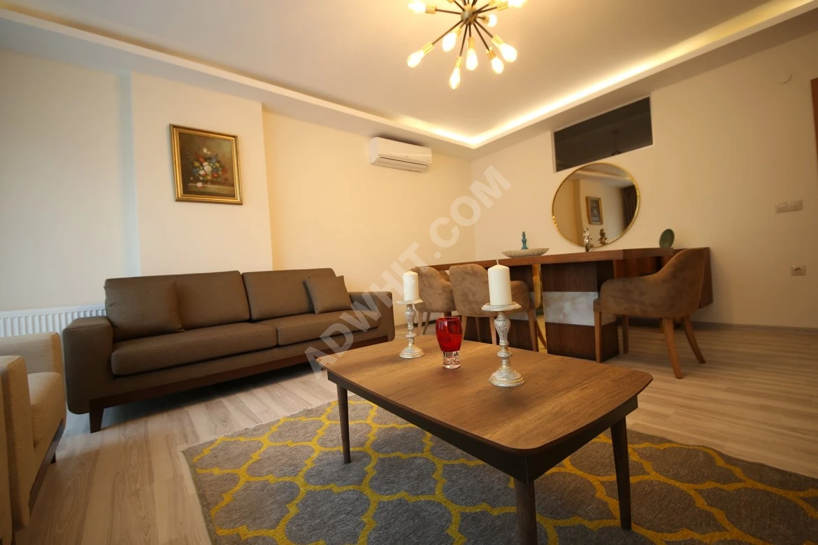 Hotel apartments in Turkey, Istanbul, Sisli, three rooms and a hall