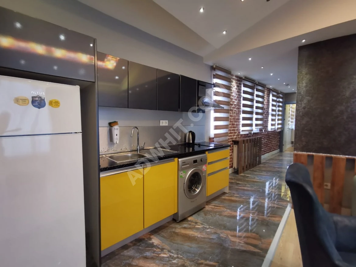 Luxurious hotel apartment (3 + 1) in Istanbul for daily rent / Osman