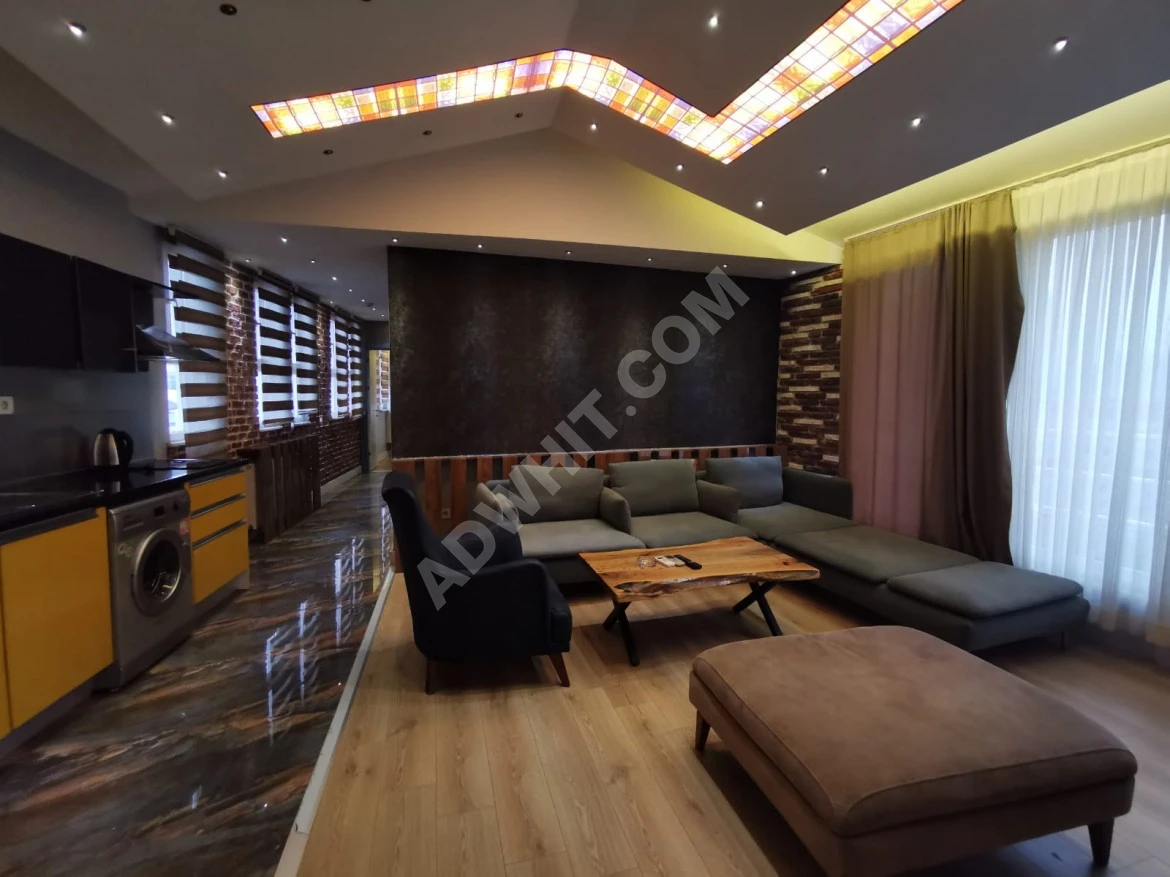 Luxurious hotel apartment (3 + 1) in Istanbul for daily rent / Osman