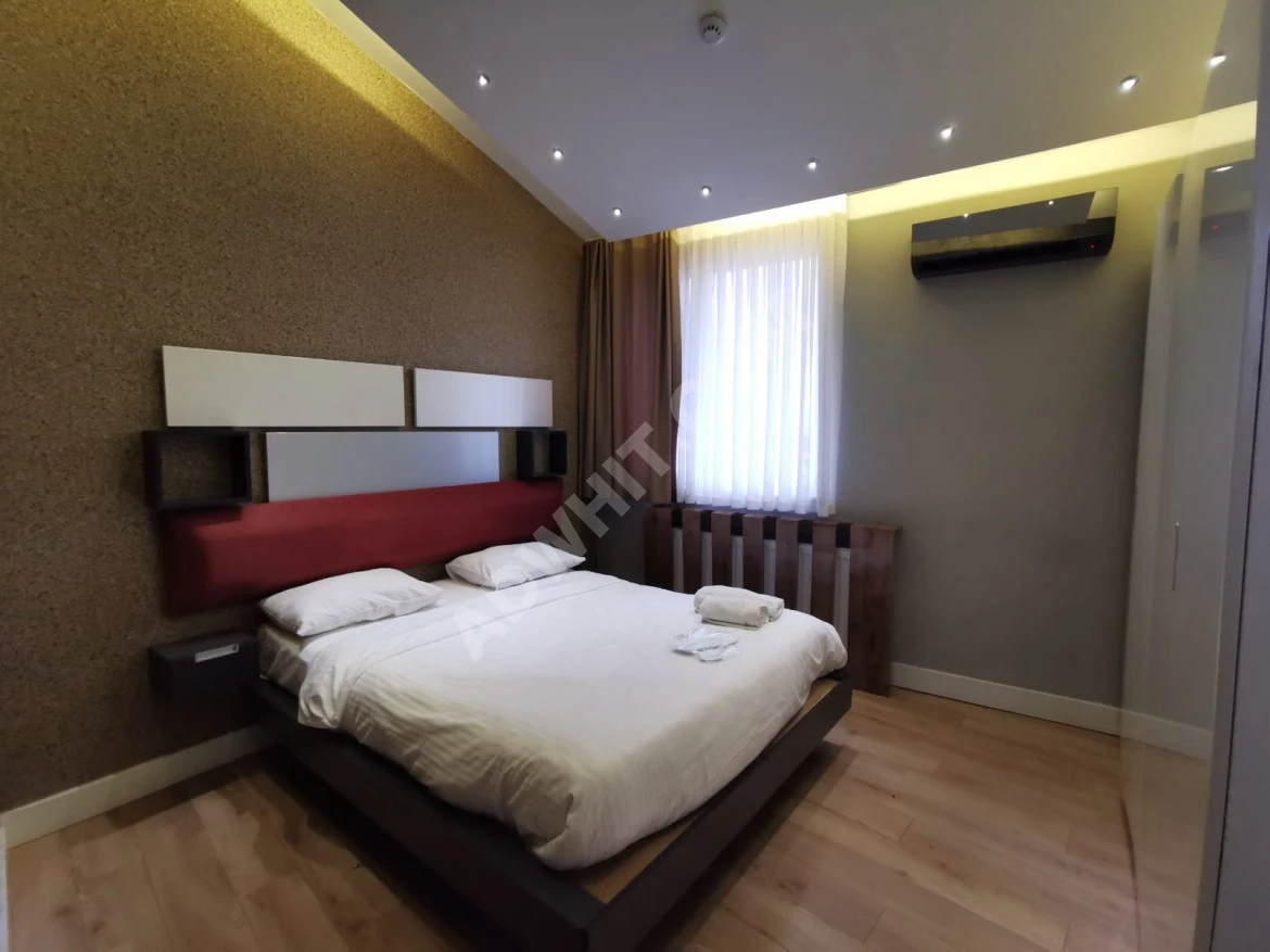 Luxurious hotel apartment (3 + 1) in Istanbul for daily rent / Osman