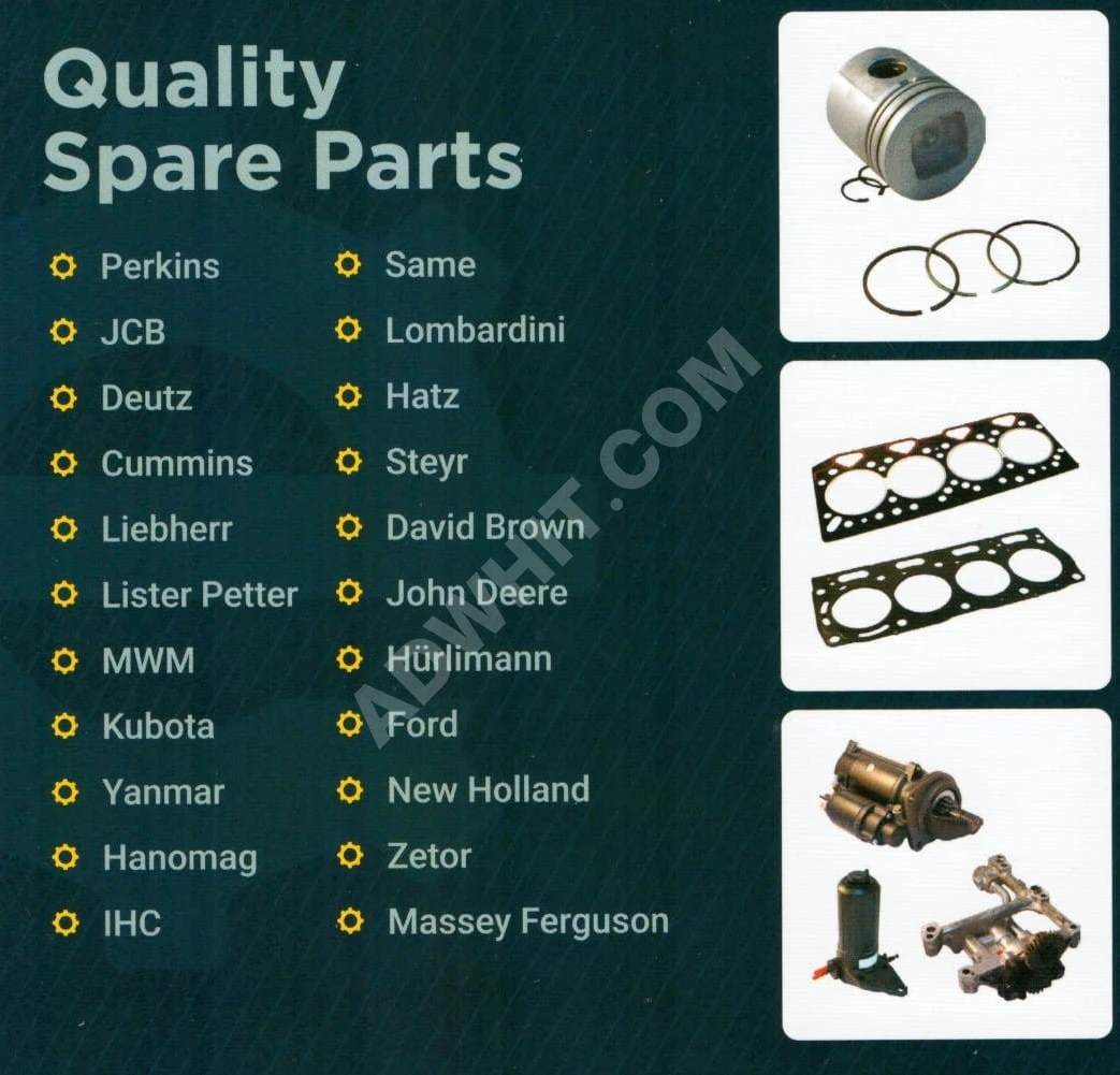 Perkins and JCB spare parts and heavy equipment Adwhit