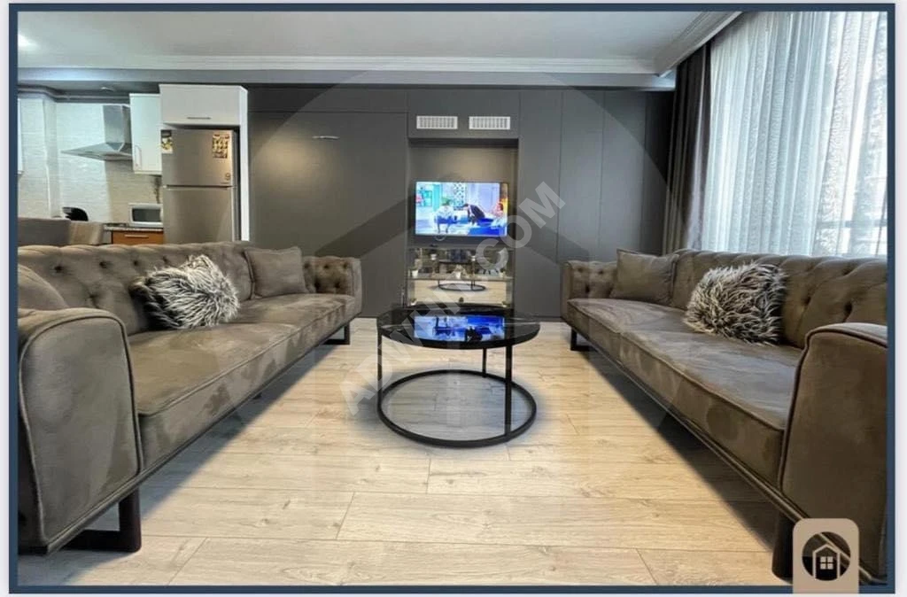 Hotel apartments in Sisli, Istanbul, with two rooms, a hall, a kitchen