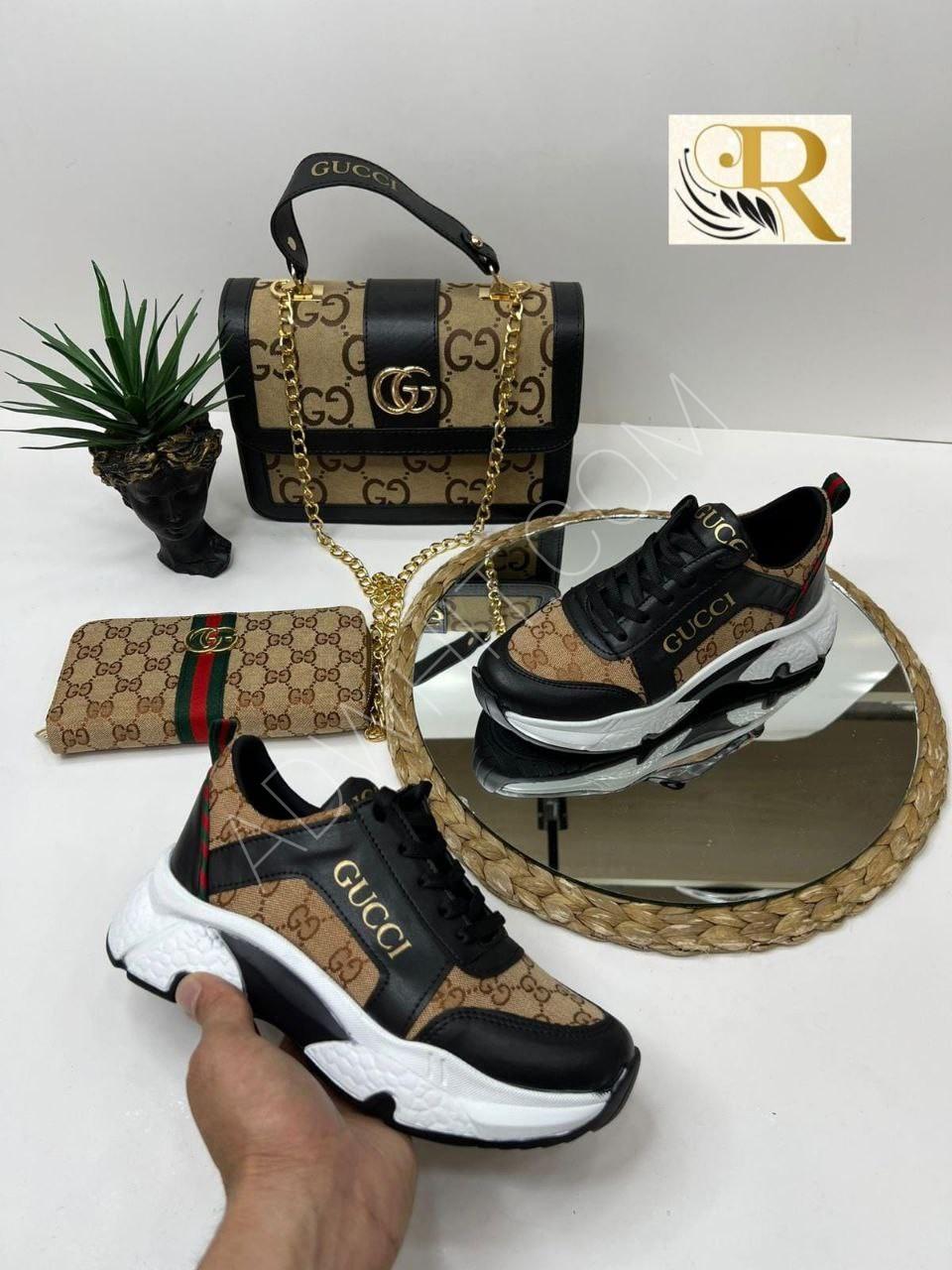 turkey gucci bag and shoes set