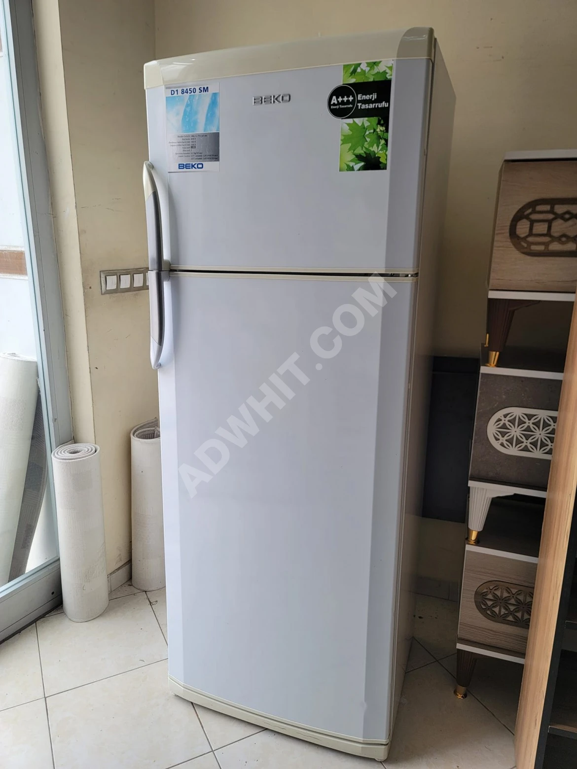 second hand beko fridge